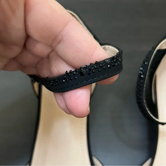 Glam Girl Girls Black Fancy Heels, Size 3 - Picture 4 of 9